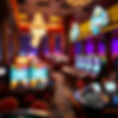 The Vibrant Scene of a Venetian Casino A traditional Venetian casino filled with vibrant gaming activities.