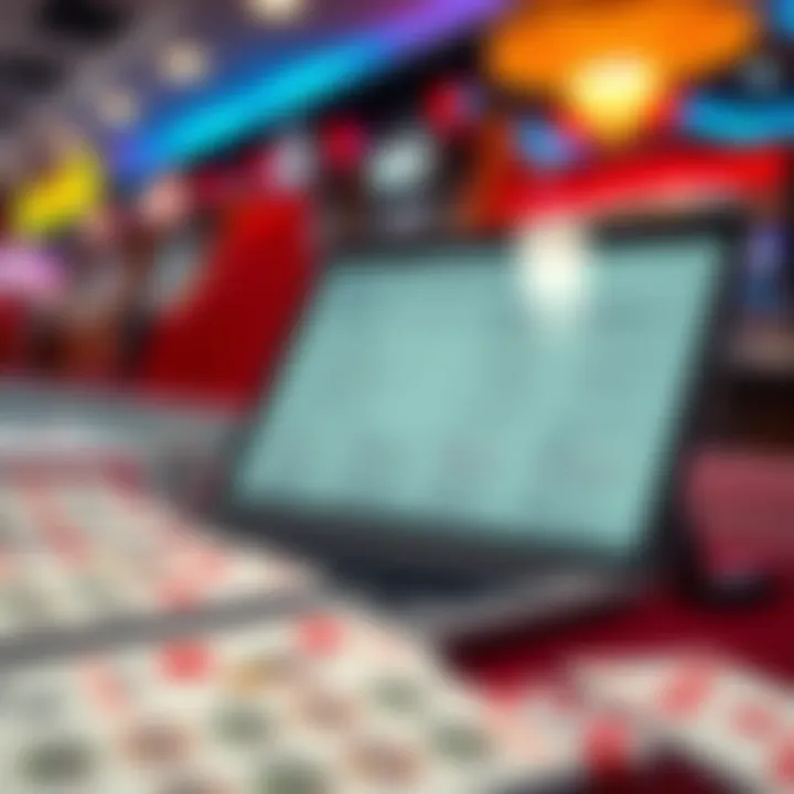 Regulatory Framework of Online Gambling Graphic showing legal regulations surrounding online gambling