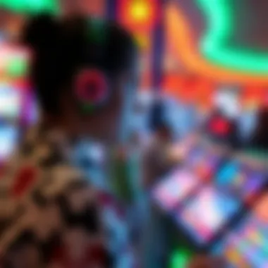 Future Enhancements in Digital Lottery Systems A futuristic concept of digital enhancements in lottery systems.