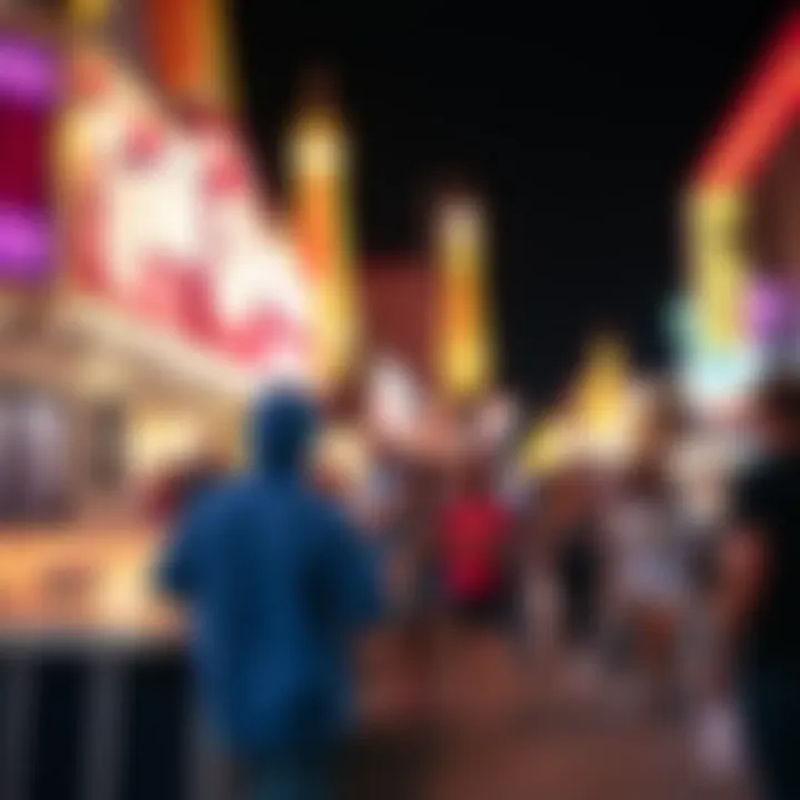 Community event taking place outside Gold Spike