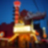 Historic facade of the Gold Spike establishment