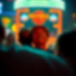 Vibrant nightlife at Hard Rock Hollywood