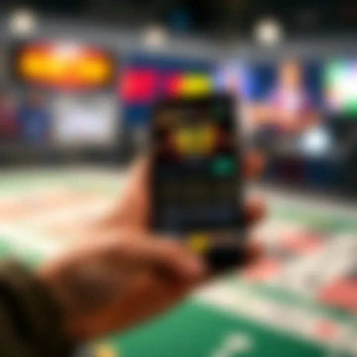 Smartphone displaying a money-making app interface