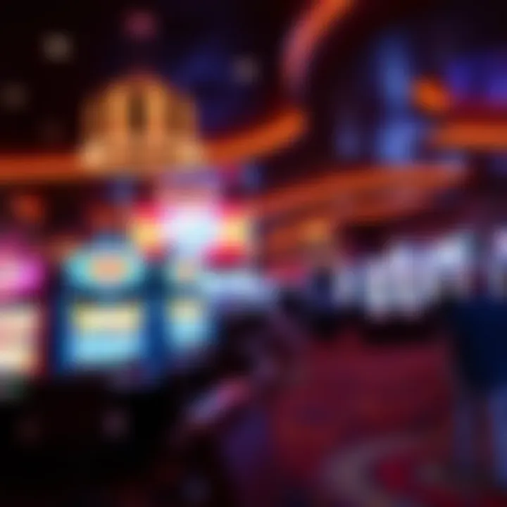 Gaming Floor Experience at Harrah's Interior gaming floor at Harrah's Philadelphia