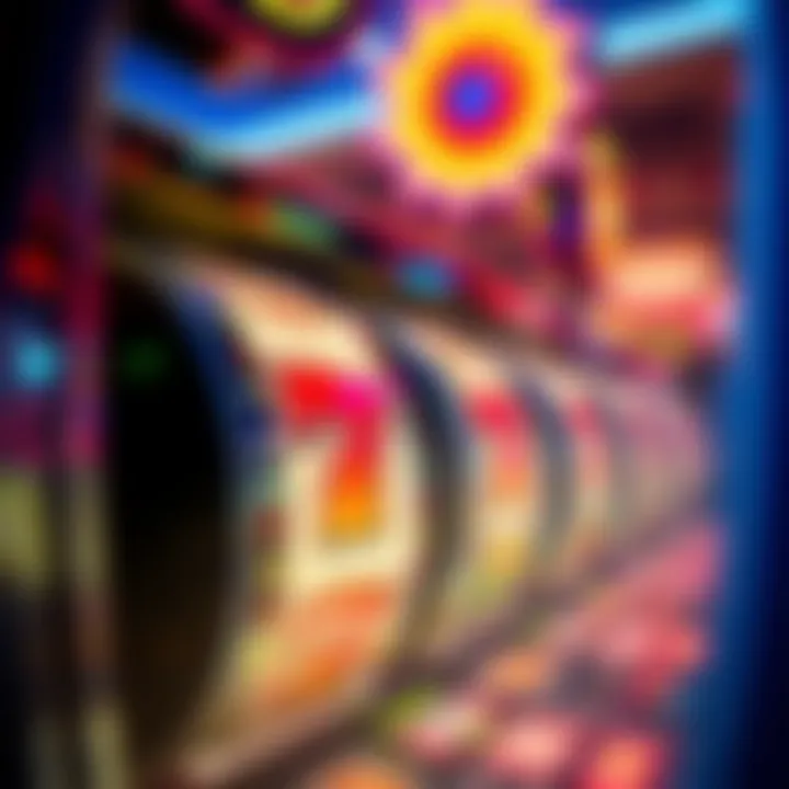 Exciting gameplay showcasing slot reels in action