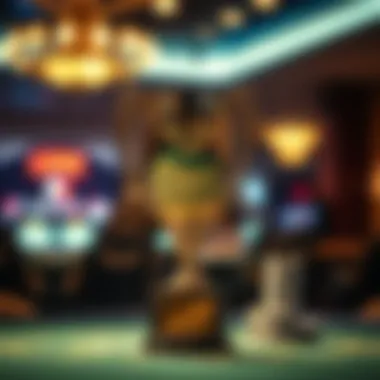 The Symbol of Poker Achievement A trophy symbolizing excellence in poker tournaments