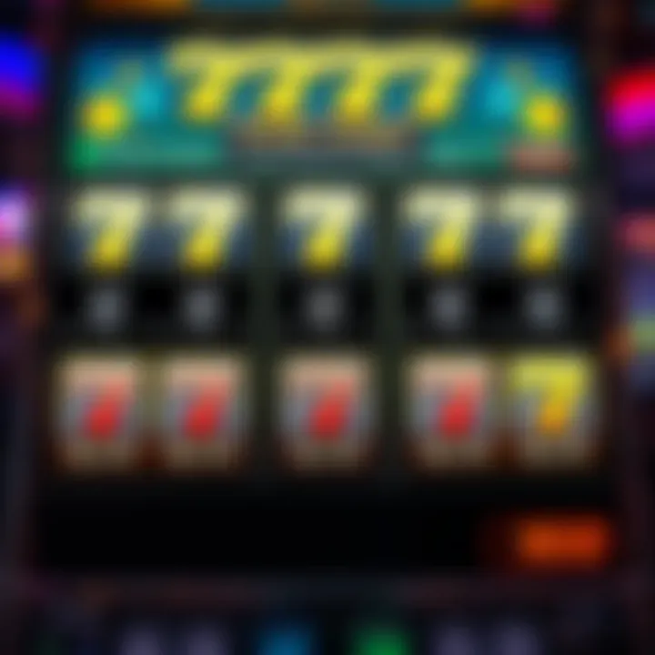 Payout Structure of 777 Double Jackpot Detailed layout showcasing the payout structure of the slot machine