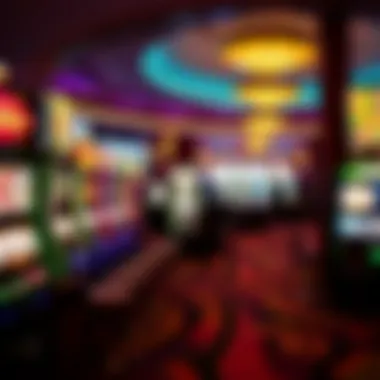 Exciting Gaming Options at Jack Casino Cincinnati Vibrant gaming floor showcasing slot machines and table games