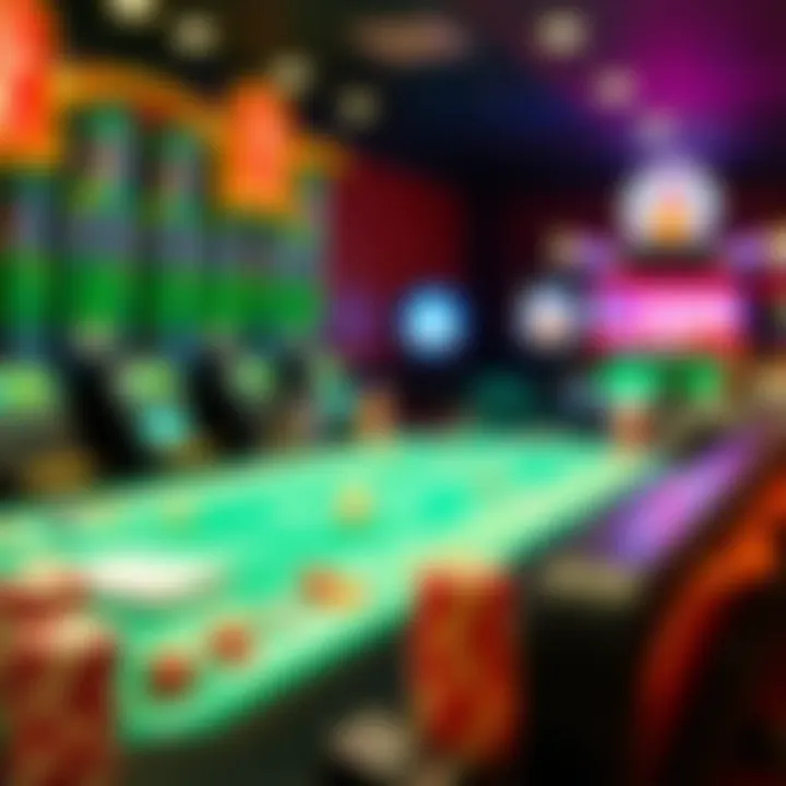 Visual representation of legal betting platforms in the USA