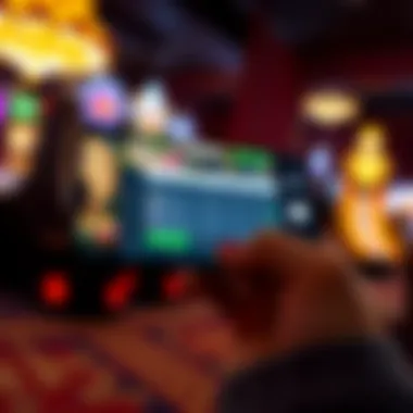 User-friendly betting interface on a mobile device