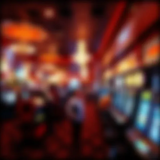 Excitement in the Bingo Hall A vibrant bingo hall filled with excitement and anticipation