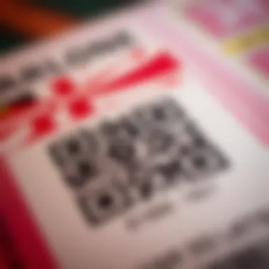 Maryland Lottery QR Code on Ticket A detailed view of a Maryland Lottery QR code on a ticket.