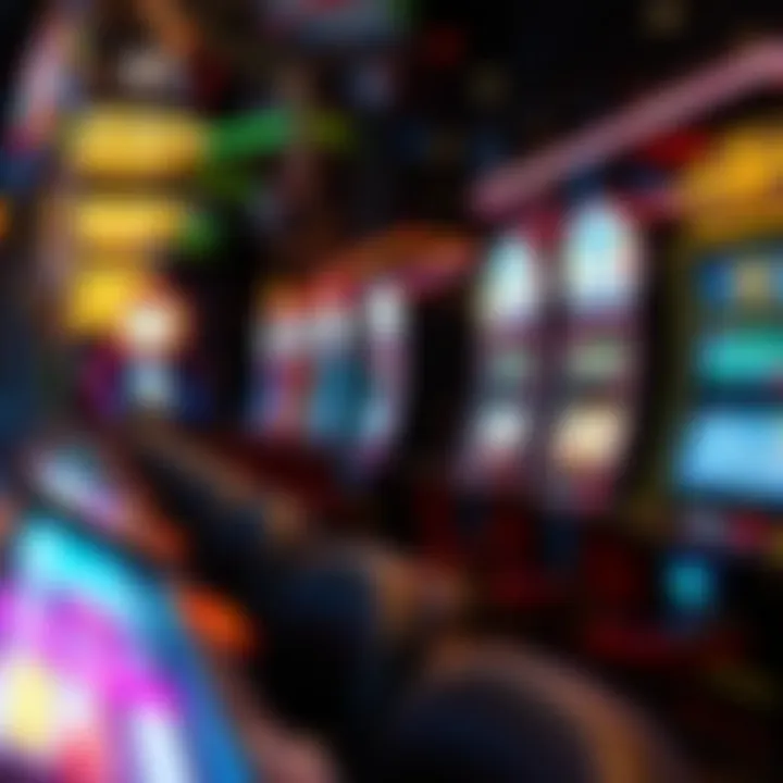 Futuristic concept of technology in gaming environments