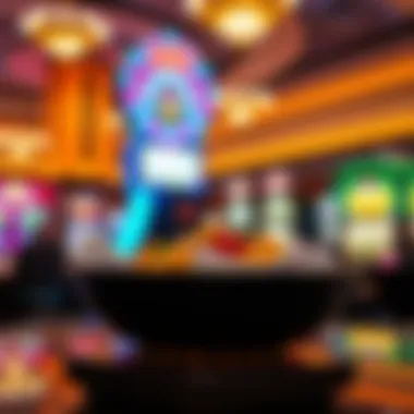 Delicious gourmet dining options available at a casino