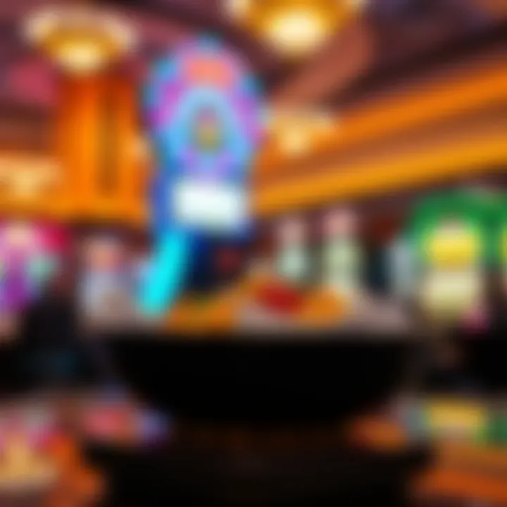 Delicious gourmet dining options available at a casino