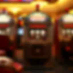 A vintage Mohegan slot machine showcasing its historical design