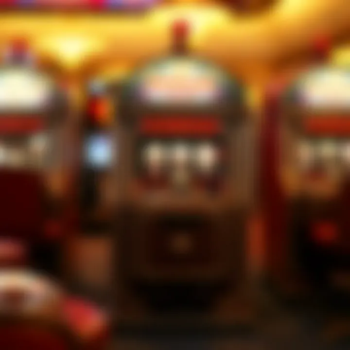 A vintage Mohegan slot machine showcasing its historical design