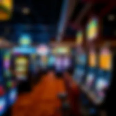 Diverse Slot Machines at Speaking Rock Casino Overview of the gaming floor at Speaking Rock Casino showcasing various slot machines