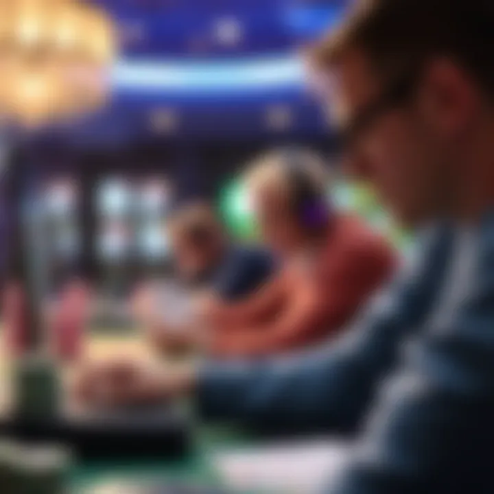 Strategic Approaches to Online Gaming An image portraying a strategic approach to enhance online gaming experiences