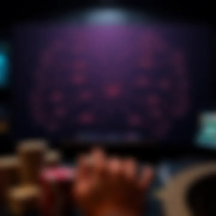 Mind map illustrating psychological factors in gaming