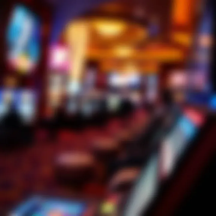 A bustling casino floor of the Cosmopolitan Hotel reflecting the vibrant gaming atmosphere