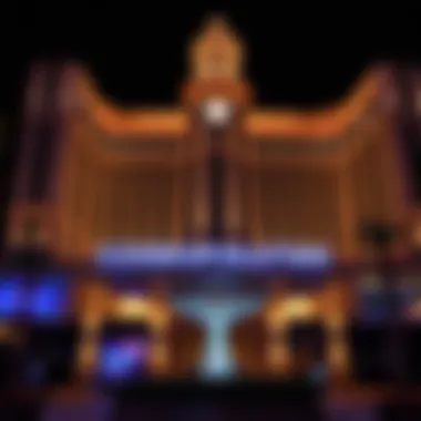 The iconic facade of the Cosmopolitan Hotel showcasing its unique architectural style