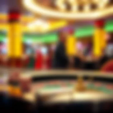 Infographic detailing probability assessments in casinos