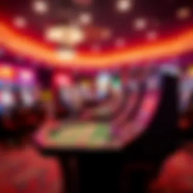 Visual representation of promotional strategies in online gambling