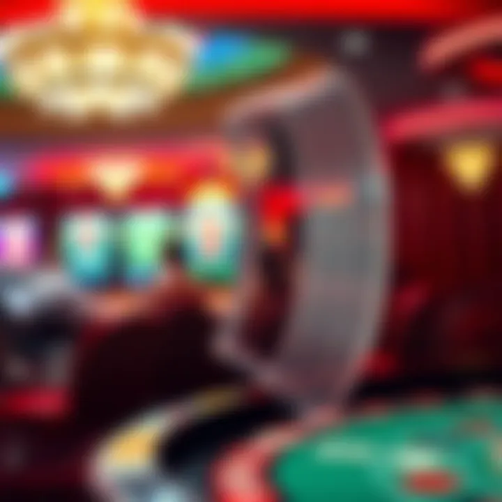 Graphic showing the psychological factors affecting player decisions in casinos