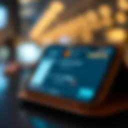 A digital wallet showcasing instant transaction notifications