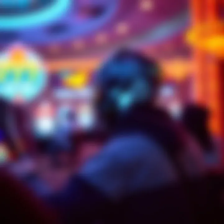 Illustration depicting the psychology of participants in gambling