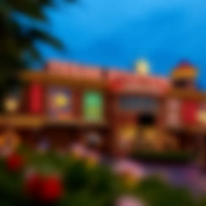 Exterior view of Texas Station Casino showcasing its vibrant architecture