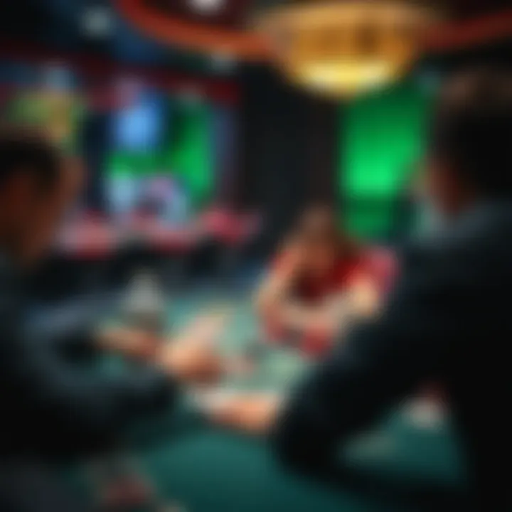 Various poker game variations