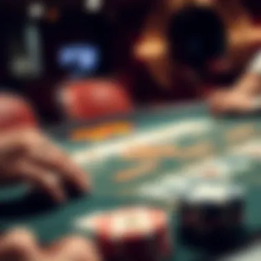 A strategic diagram depicting advanced strategies for Three Card Poker players