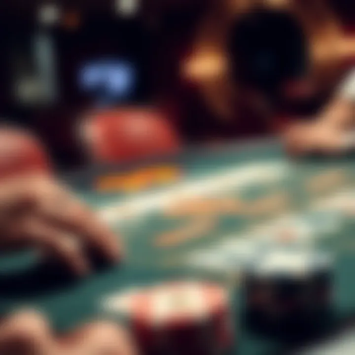 A strategic diagram depicting advanced strategies for Three Card Poker players