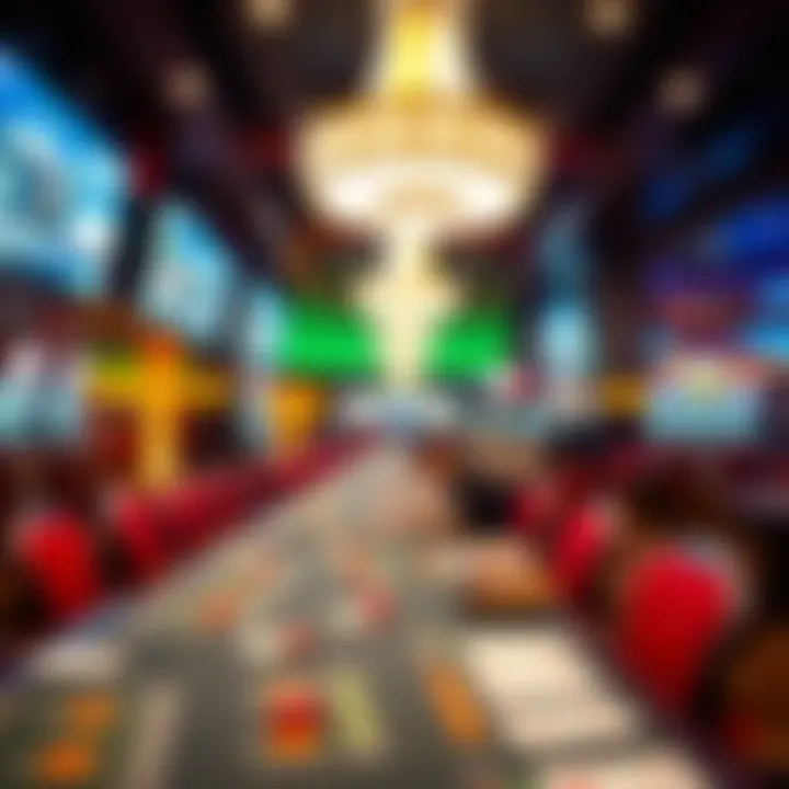 A vibrant casino atmosphere at Maryland Live