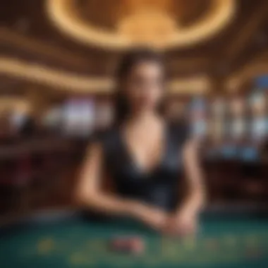 Engage in Thrilling Casino Experiences Casino floor with vibrant gaming tables
