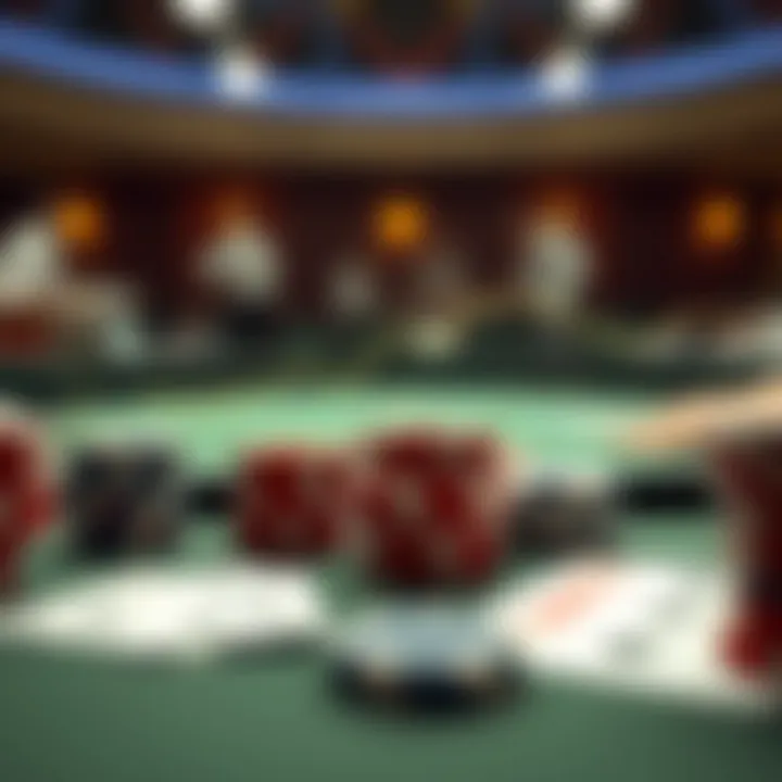 Graph illustrating percentage-based decision making