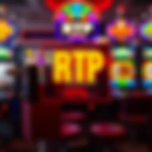 Visual representation of RTP percentage in slot machines