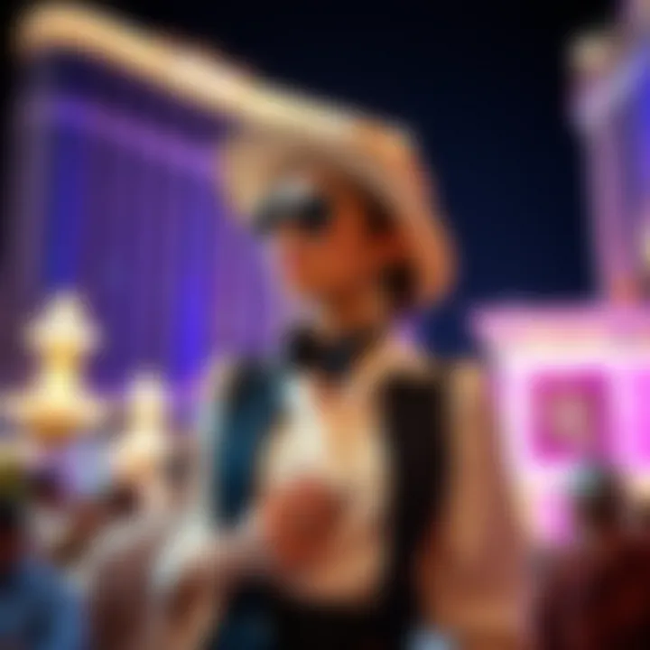 Stylish dining outfit for Bellagio restaurants