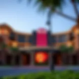 Exterior view of Wind Creek Casino showcasing its architectural design