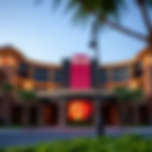 Architectural Beauty of Wind Creek Casino Exterior view of Wind Creek Casino showcasing its architectural design