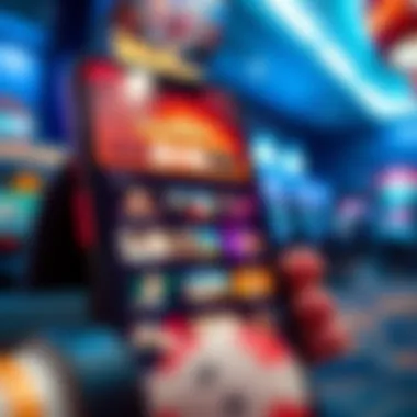 Interface of the Wynn Betting App showcasing diverse features