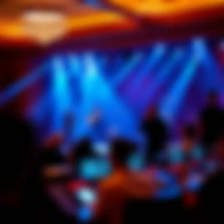 Live entertainment performance captivating the audience