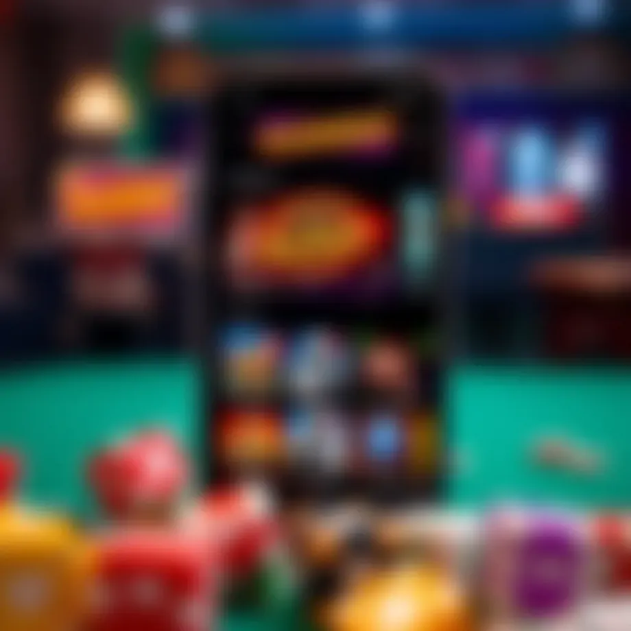 Zitobox Mobile app interface showcasing diverse gaming options